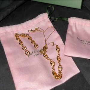 Kate spade earrings and necklace